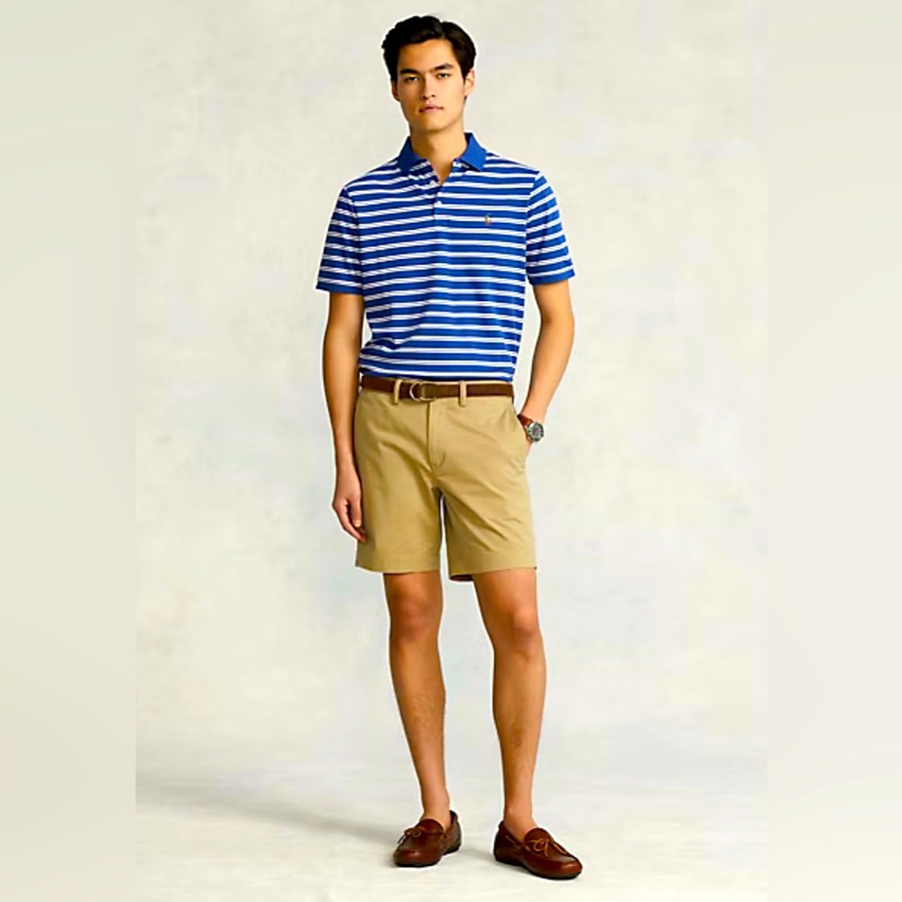 Polo Ralph Lauren Men's Classic Fit Striped Polo Shirt - XXL (TTG)